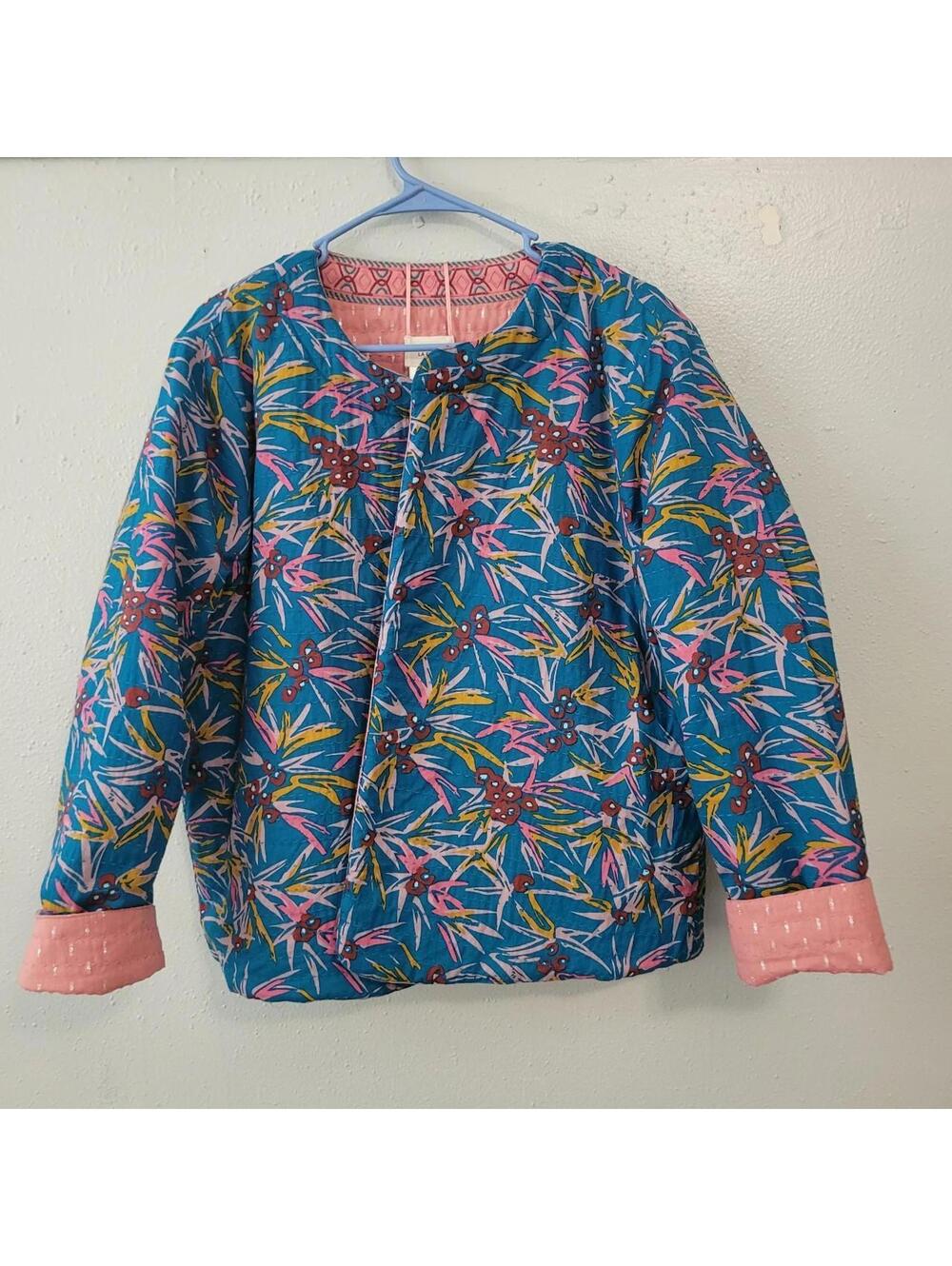 1990s Y2K French Reversible Quilted Jacket – La Fiancée du Mékong XL